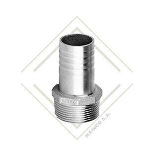 adaptador, manguera, inoxidable, acero, inox, roscado, ss316, genebre, mainco, guatemala,