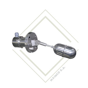 valvula, interruptor, nivel, magnetico, flote, acero, inox, inoxidable, mainco, guatemala