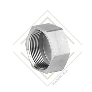 tapon, roscado, rosca, npt, ss316, acero, inox, inoxidable, genebre, hexagonal, mainco, genebre, mainco, hembra