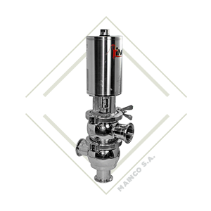 valvula diversora, valvula de asiento, valvula para alimentos, valvula multivias, valvula acero inoxidable, valvula inoxpa, valvula para alimentos, va