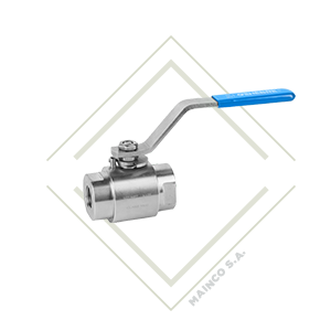 valvula, bola, presion, alta, npt, roscada, genebre, mainco, acero, guatemala