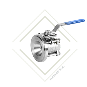 valvula, bola, fondo de tanque, fondo de cuva, roscada, flanshada, bridada, acero, inox, inoxidable, genebre, mainco, guatemala