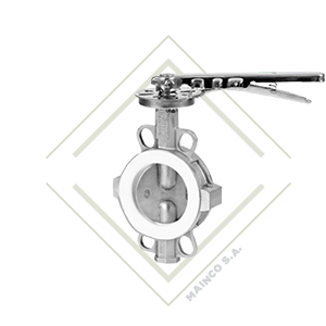 valvula, mariposa, wafer, inoxidable, teflon, mainco, guatemala, genebre, expertos