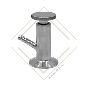 valvula toma muestras, valvula muestreo, valvula sacamuestras, valvula para control de calidad, valvula acero inox, valvula acero inoxidable